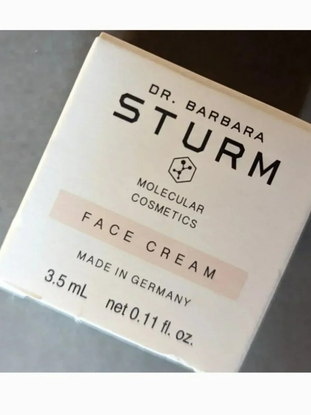 Dr.‎ Barbara Sturm Molecular Cosmetic Face Cream 3.5 mL Mini | NEW | MSRP $40